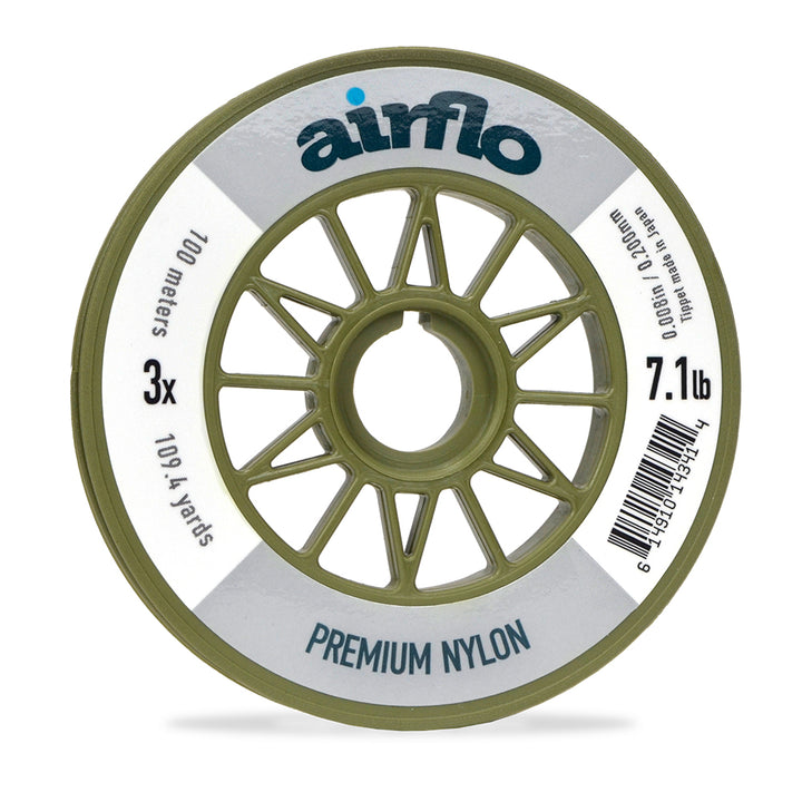 AIRFLO PREMIUM NYLON TIPPET - 100M