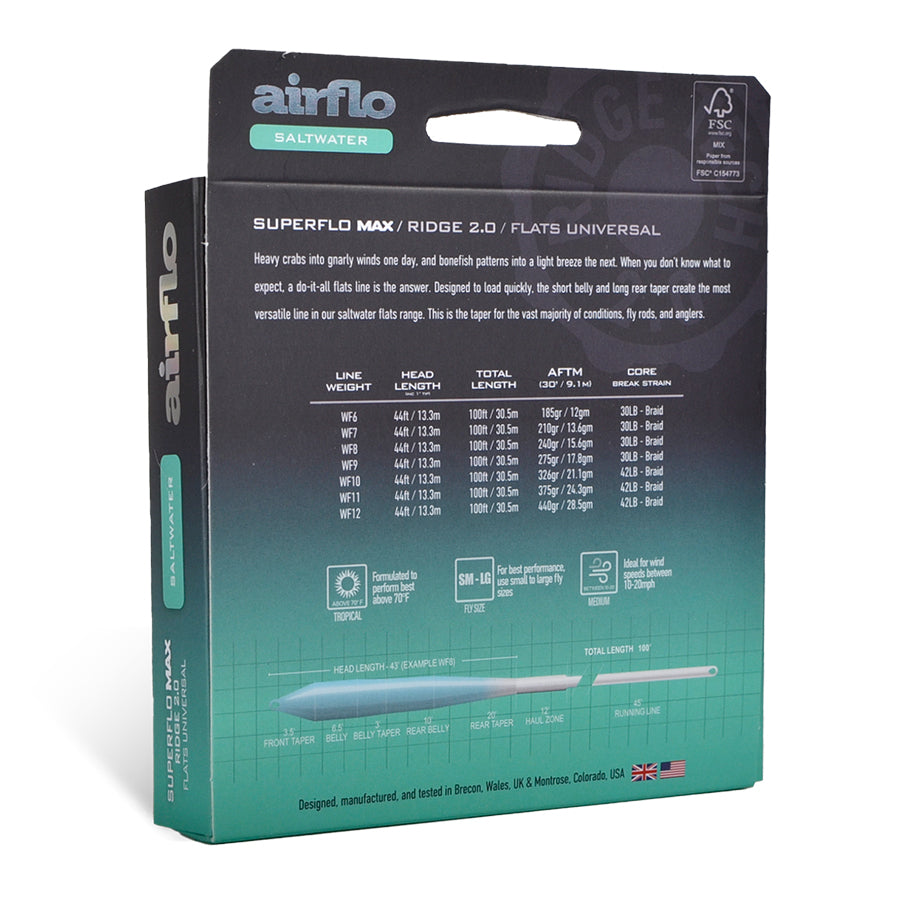 SUPERFLO MAX RIDGE 2.0 - FLATS UNIVERSAL