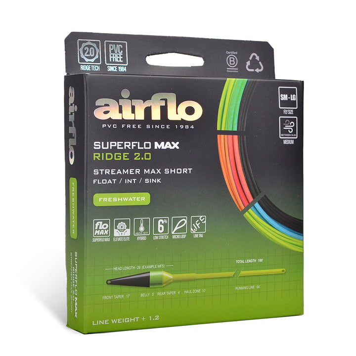 SUPERFLO MAX RIDGE 2.0 - STREAMER MAX SHORT