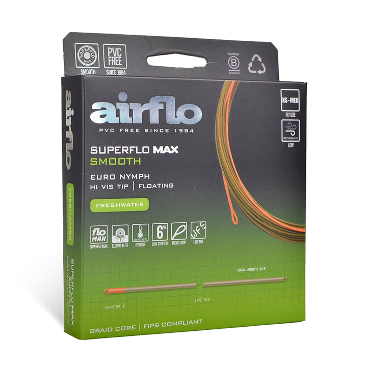 SUPERFLO MAX SMOOTH - EURO NYMPH - OLIVE