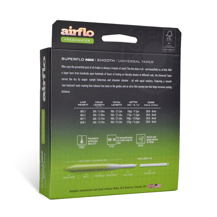 SUPERFLO MAX SMOOTH - UNIVERSAL TAPER