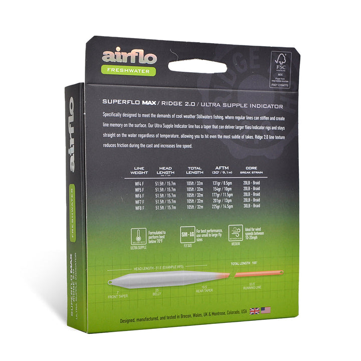 SUPERFLO MAX RIDGE 2.0 - ULTRA SUPPLE - INDICATOR TAPER