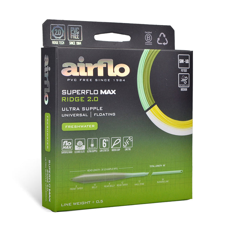 SUPERFLO MAX RIDGE 2.0 - ULTRA SUPPLE - UNIVERSAL TAPER