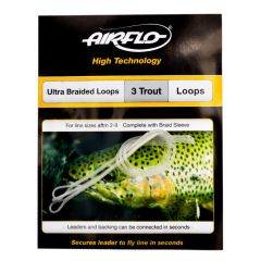 6 V Fly Premium Trout & Saltwater Braided Loops For AFTM #5-9 Fly Lines 