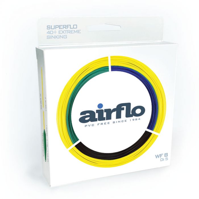 AIRFLO SUPER DRI 40 EXTREME EASY DISTANCE WF-7-F #7 WT WT FWD FLOATING FLY LINE 